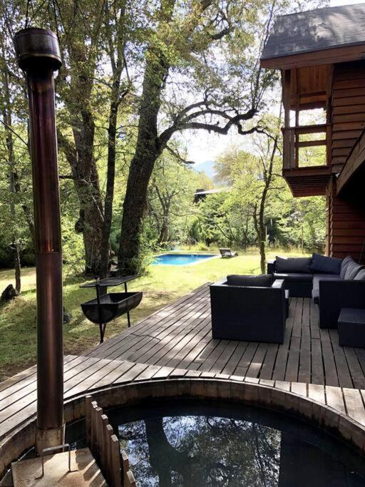 Agradable Casa Cerca De Las Termas De Chillan Las Trancas Buitenkant foto